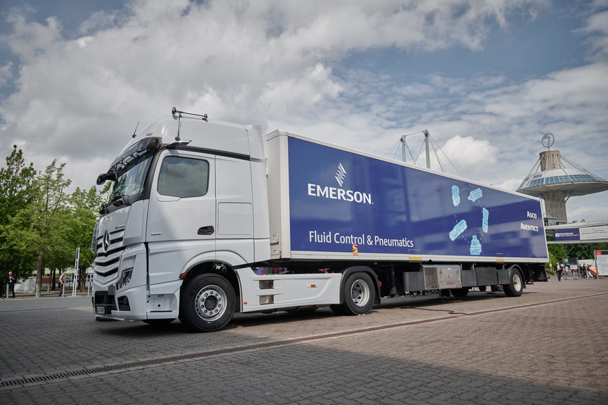 Tour de Force: Interaktivní mobilní roadshow společnosti Emerson s návštěvou 19 zemí po celé Evropě